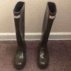 Hunter rain boots